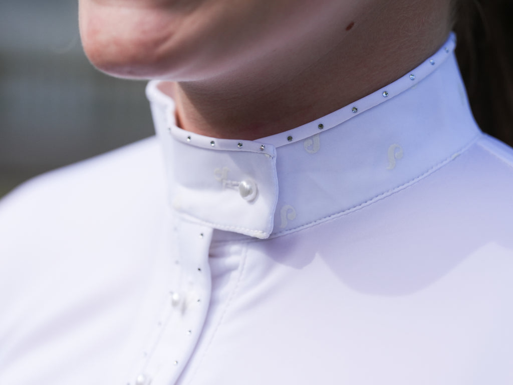 Polo femme Estelle Blanc