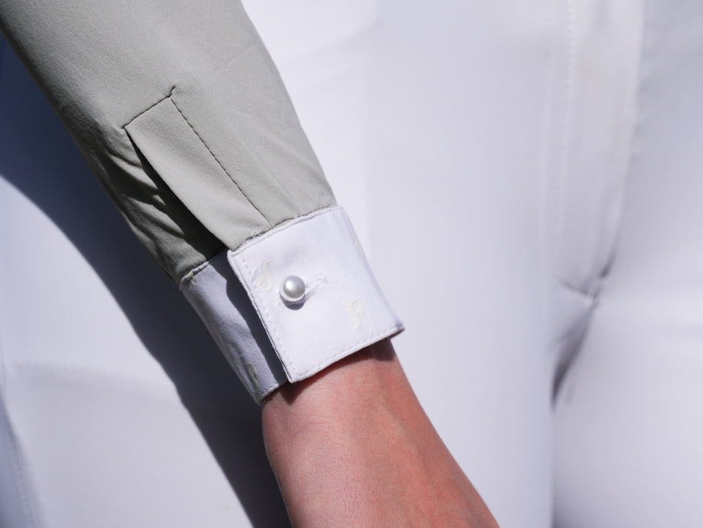 Polo femme Estelle Gris