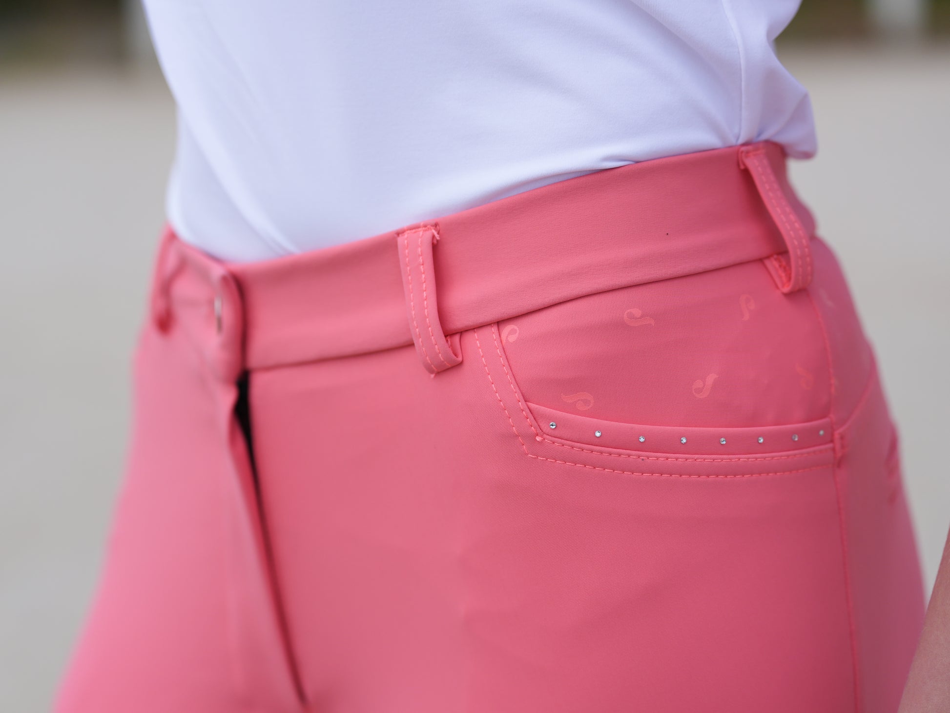Pantalon femme Athénaïs Rose
